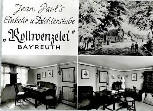 Bayreuth Bayreuth Dichterstube Jean Pauls * / Bayreuth /Bayreuth LKR