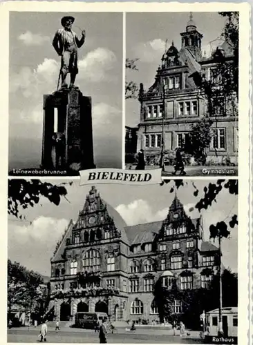 Bielefeld Bielefeld Leineweberbrunnen * / Bielefeld /Bielefeld Stadtkreis
