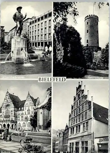 Bielefeld Bielefeld Leineweberbrunnen * / Bielefeld /Bielefeld Stadtkreis