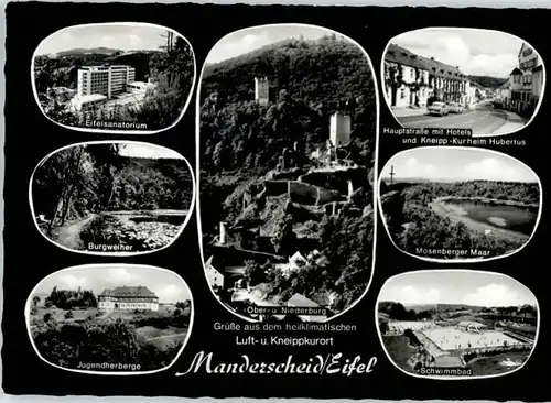 Manderscheid Eifel Manderscheid Eifel Sanatorium Kneipp Kurheim Hubertus x / Manderscheid /Bernkastel-Wittlich LKR