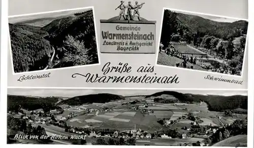 Warmensteinach Warmensteinach  x / Warmensteinach Fichtelgebirge /Bayreuth LKR