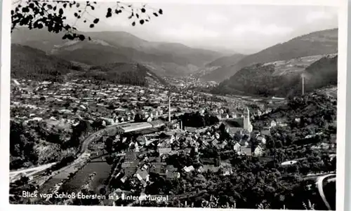 Obertsrot Blick auf hinteres Murgtal / Gernsbach /Rastatt LKR