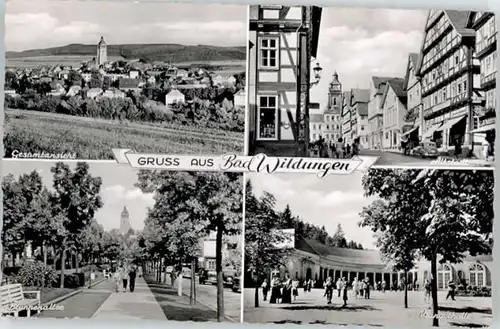 Bad Wildungen Bad Wildungen Brunnenallee Wandelhalle x / Bad Wildungen /Waldeck-Frankenberg LKR