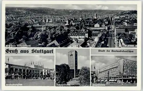Stuttgart Stuttgart Hindenburgbau Zeppelinbau x / Stuttgart /Stuttgart Stadtkreis