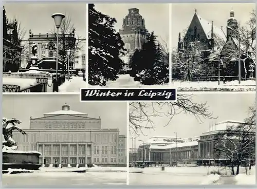 Leipzig Leipzig Winter * / Leipzig /Leipzig Stadtkreis