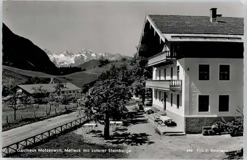 Melleck Melleck Gasthaus Motzenwirt * / Schneizlreuth /Berchtesgadener Land LKR