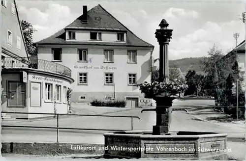 Voehrenbach Voehrenbach Gasthaus Ochsen * / Voehrenbach /Schwarzwald-Baar-Kreis LKR