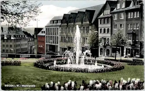 Siegen Westfalen Siegen Marktplatz * / Siegen /Siegen-Wittgenstein LKR