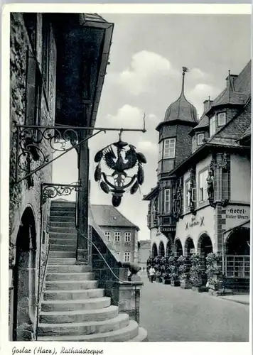 Goslar Goslar Rathaustreppe x / Goslar /Goslar LKR