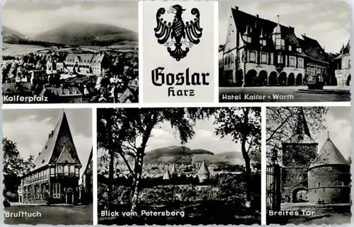 Goslar Goslar Hotel Kaiser Brusttuch Breites Tor x / Goslar /Goslar LKR