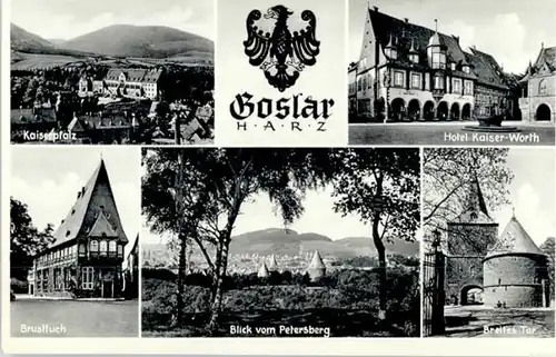 Goslar Goslar Hotel Kaiser Worth Brusttuch Breites Tor * / Goslar /Goslar LKR