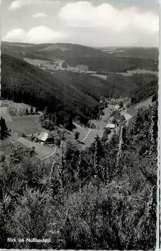 St Georgen Schwarzwald [Stempelabschlag] Nussbachtal x / St. Georgen im Schwarzw. /Schwarzwald-Baar-Kreis LKR