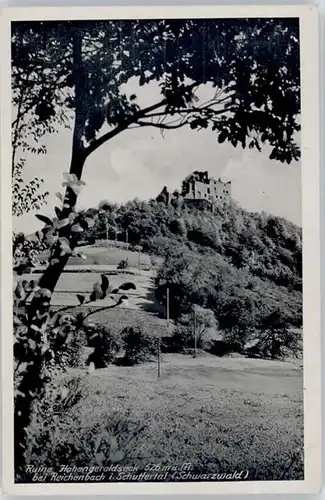 Reichenbach Lahr Reichenbach Lahr Ruine Hohengeroldseck * / Lahr /Ortenaukreis LKR
