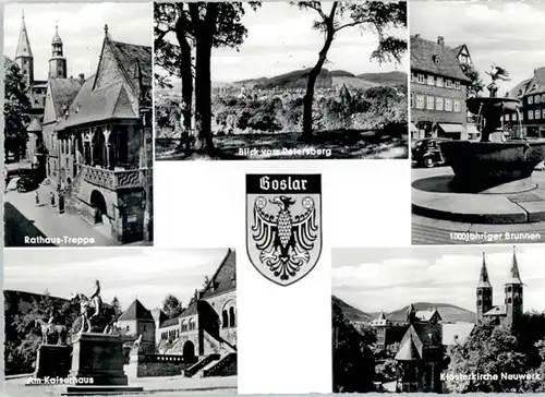 Goslar Goslar Kaiserhaus Brunnen Kloster Kirche Neuwerk x / Goslar /Goslar LKR