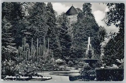 ueberlingen Bodensee ueberlingen Bodensee Stadtgarten x / ueberlingen /Bodenseekreis LKR