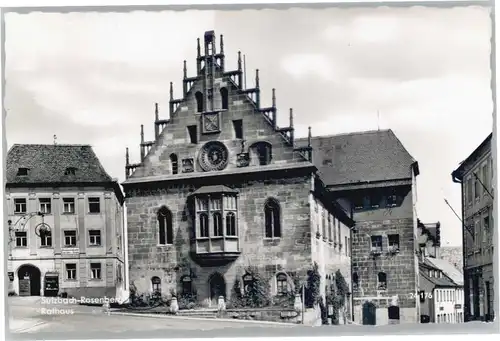 Sulzbach-Rosenberg Sulzbach-Rosenberg Rathaus x / Sulzbach-Rosenberg /Amberg-Sulzbach LKR