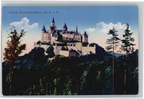 Burg Hohenzollern Burg Hohenzollern  * / Bisingen /Zollernalbkreis LKR