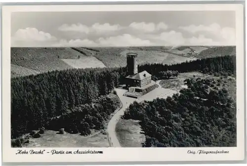 Kirchhundem Kirchhundem Fliegeraufnahme Hohe Bracht Turm * / Kirchhundem Hochsauerland /Olpe LKR