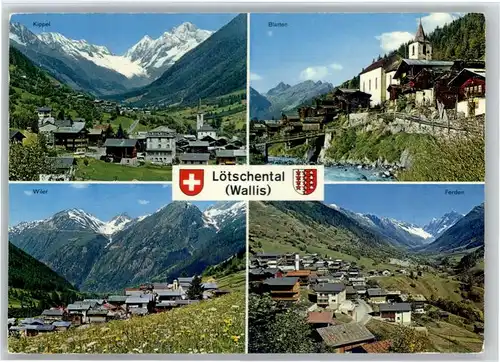 Ferden Ferden Kippel Blatten Wiler Loetschental * / Ferden /Bz. Raron