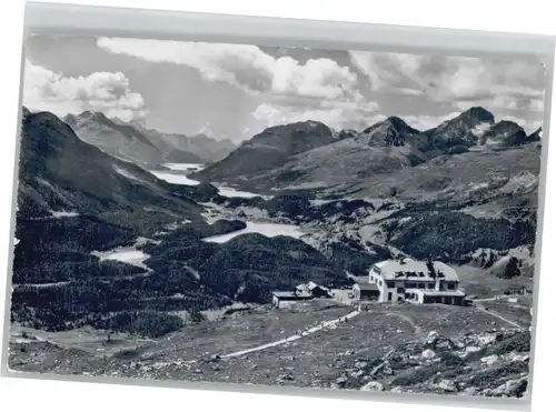 Samedan Samedan [Stempelabschalg] Hotel Muottas Kulm x / Samedan /Bz. Maloja