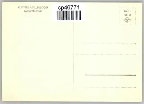 Mallersdorf-Pfaffenberg Mallersdorf-Pfaffenberg Kloster * / Mallersdorf-Pfaffenberg /Straubing-Bogen LKR