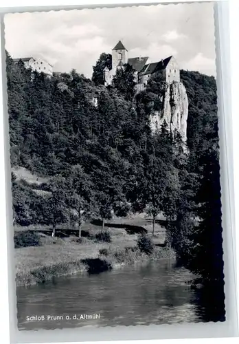 Prunn Altmuehl Prunn Altmuehl Schloss * / Riedenburg /Kelheim LKR