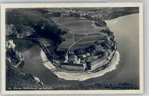 Kloster Weltenburg Kloster Weltenburg Fliegeraufnahme * / Kelheim /Kelheim LKR