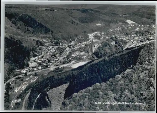 Neckarsteinach Neckarsteinach Fliegeraufnahme * / Neckarsteinach /Bergstrasse LKR