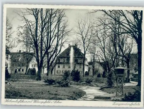 Koenigsfeld Schwarzwald Koenigsfeld Zingendorfplatz x / Koenigsfeld im Schwarzwald /Schwarzwald-Baar-Kreis LKR