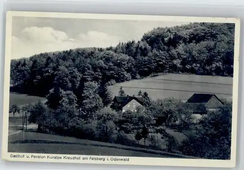 Felsberg Hessen Felsberg Gasthof Pension Kuralpe Kreuzhof x / Felsberg /Schwalm-Eder-Kreis LKR