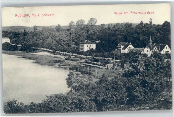 Buckow Maerkische Schweiz Buckow Maerkische Schweiz Villen am