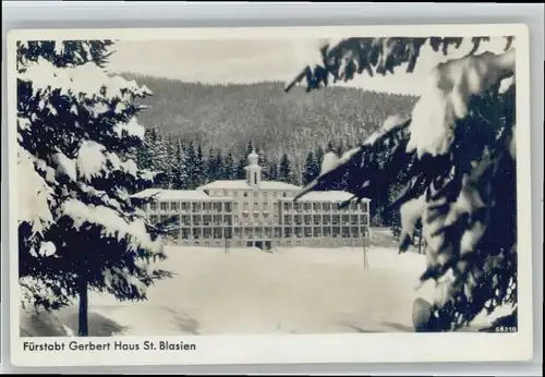 St Blasien St Blasien Fuerstabt Gerbert Haus * / St. Blasien /Waldshut LKR