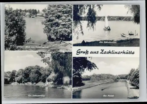 Zechlinerhuette Zechlinerhuette Schlabornsee Kanal x / Rheinsberg /Ostprignitz-Ruppin LKR
