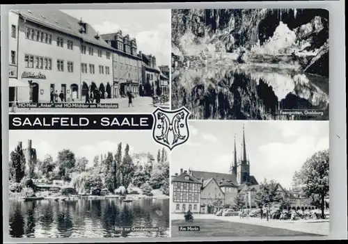 Saalfeld Saale Saalfeld Saale Hotel Anker Gondelsation Markt x / Saalfeld /Saalfeld-Rudolstadt LKR