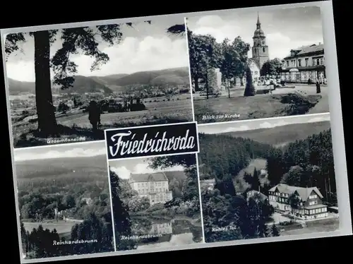 Friedrichroda Friedrichroda Reinhardsbrunn Kuehles Tal x / Friedrichroda /Gotha LKR