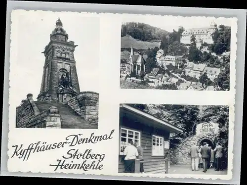 Kyffhaeuserdenkmal Kyffhaeuserdenkmal Stolberg Heimkehle x / Bad Frankenhausen /Kyffhaeuserkreis LKR