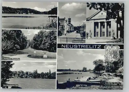Neustrelitz Neustrelitz Gutenbergstrasse Glambecker See Friedrich Wolf Theater x / Neustrelitz /Mecklenburg-Strelitz LKR
