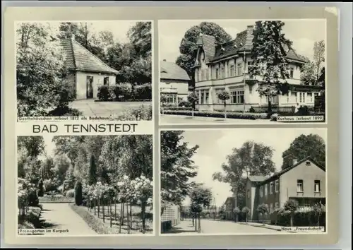 Bad Tennstedt Bad Tennstedt Haus Freundschaft Goethehaeuschen x / Bad Tennstedt /Unstrut-Hainich-Kreis LKR