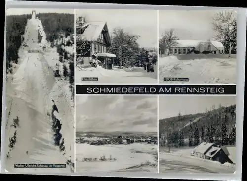 Schmiedefeld Rennsteig Schmiedefeld Rennsteig Walter Ulbricht Schanze x / Schmiedefeld Rennsteig /Ilm-Kreis LKR