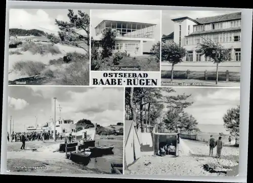 Baabe Ostseebad Ruegen Baabe Ferienheim Edgar Andre  x / Baabe /Ruegen LKR