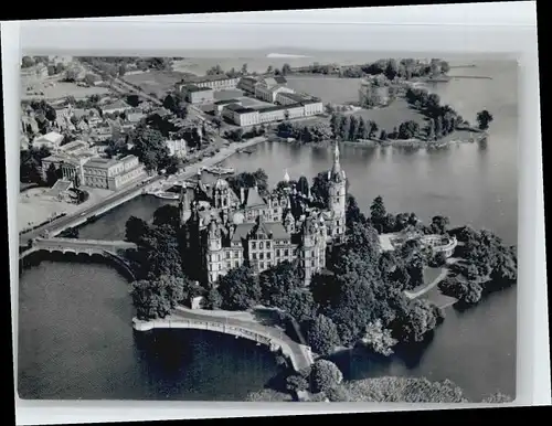 Schwerin Mecklenburg Schwerin Fliegeraufnahme * / Schwerin /Schwerin Stadtkreis