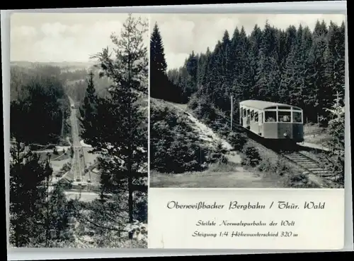 Oberweissbach Oberweissbach Bergbahn x / Oberweissbach /Saalfeld-Rudolstadt LKR
