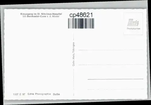 Bernkastel-Kues Bernkastel-Kues Kreuzgang St. Nikolaus-Hospital 2 / Bernkastel-Kues /Bernkastel-Wittlich LKR