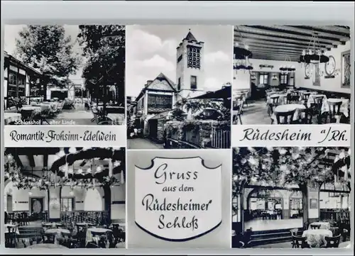 Ruedesheim Rhein Ruedesheim Rhein Ruedesheimer Schloss x / Ruedesheim am Rhein /Rheingau-Taunus-Kreis LKR