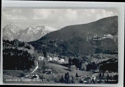 Bad Adelholzen Oberbayern Bad Adelholzen Maria Eck * / Siegsdorf /Traunstein LKR