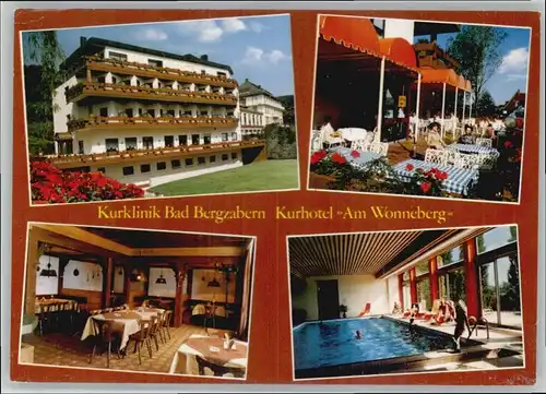 Bad Bergzabern Bad Bergzabern Kurklinik Hotel am Wonneberg x / Bad Bergzabern /Suedliche Weinstrasse LKR