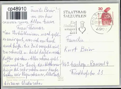Bad Salzuflen Bad Salzuflen Thermalbad x / Bad Salzuflen /Lippe LKR