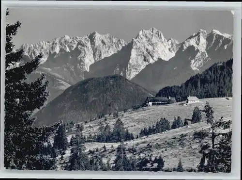 Bayrischzell Bayrischzell Queralpenstrasse Wilder Kaiser x / Bayrischzell /Miesbach LKR