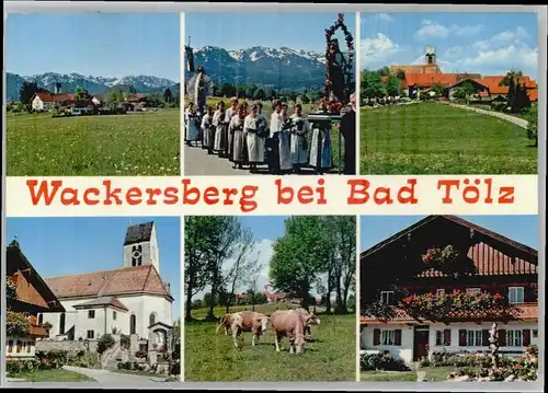 Wackersberg Bad Toelz Wackersberg Tracht * / Wackersberg /Bad Toelz-Wolfratshausen LKR
