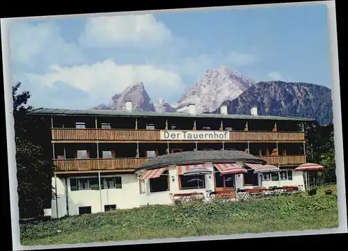 Berchtesgaden Berchtesgaden Hotel Pension Tauernhof * / Berchtesgaden /Berchtesgadener Land LKR